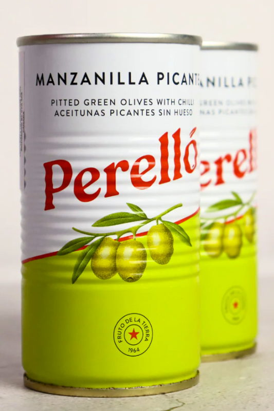Perello Manzanilla Spicy Olives – Spanish Pig
