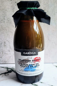 Garriga Seafood Broth with Cuttlefish Ink (950ml)