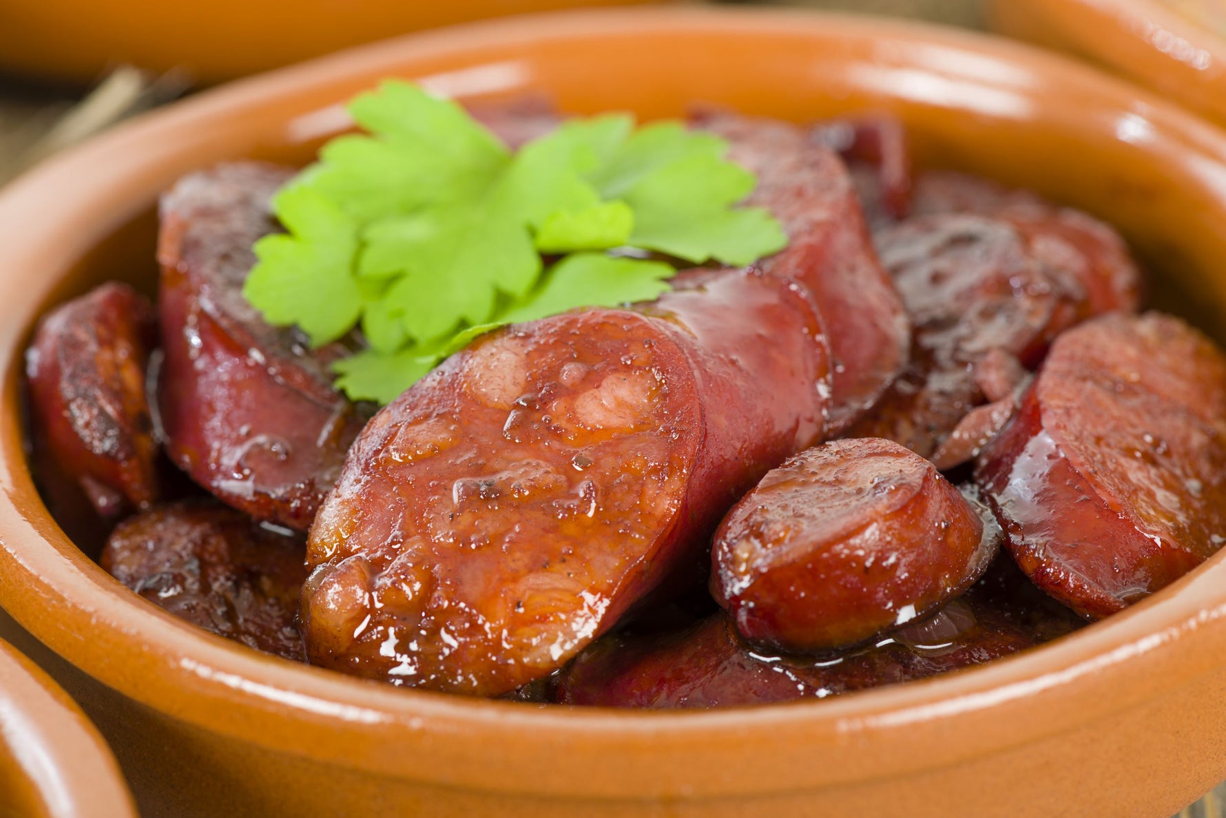 Chorizo in Red Wine