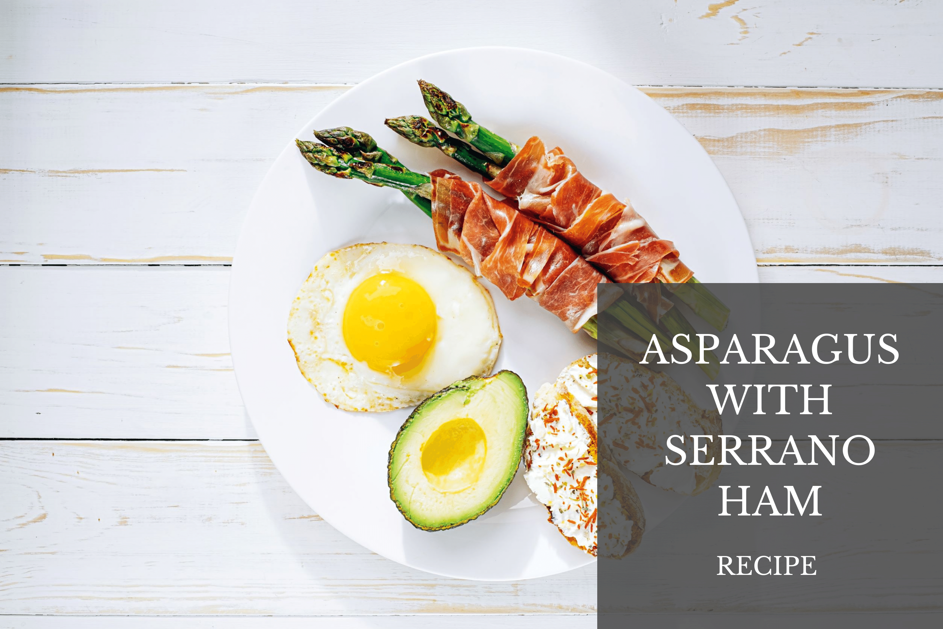 Asparagus Bundles Wrapped in Serrano Ham