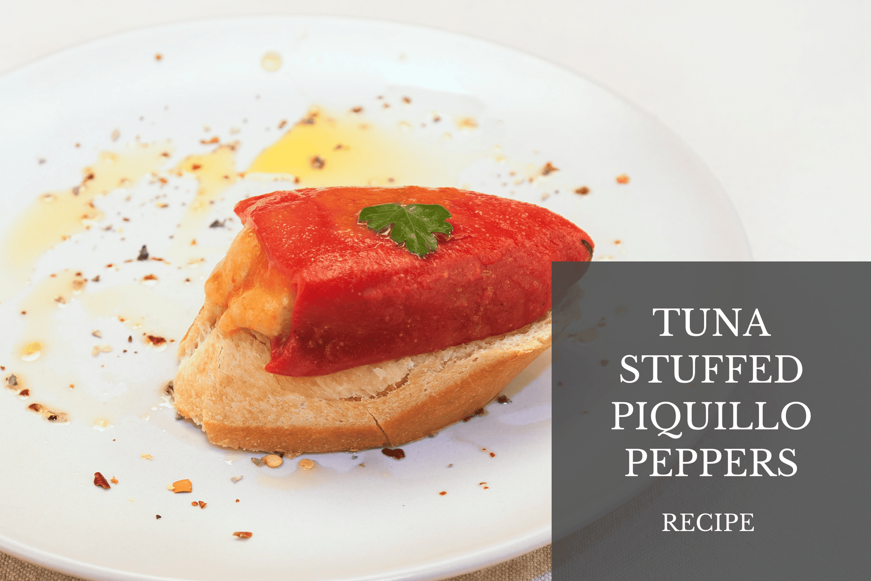 Tuna Stuffed Piquillo Peppers