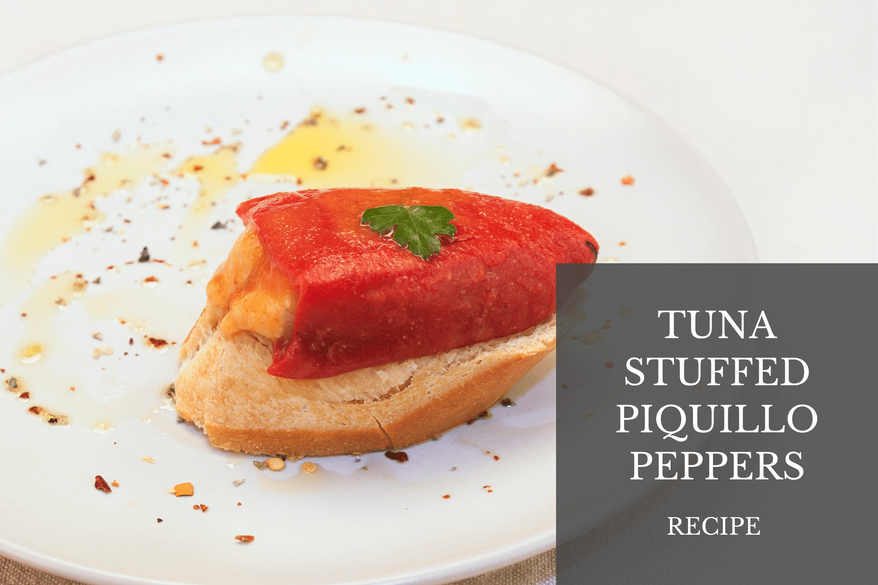 Tuna Stuffed Piquillo Peppers