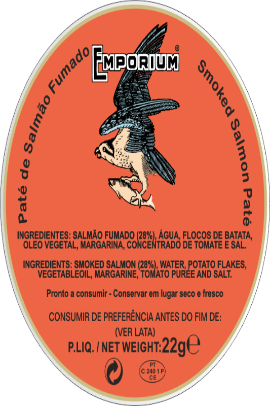 Emporium Smoked Salmon Paté 22gr