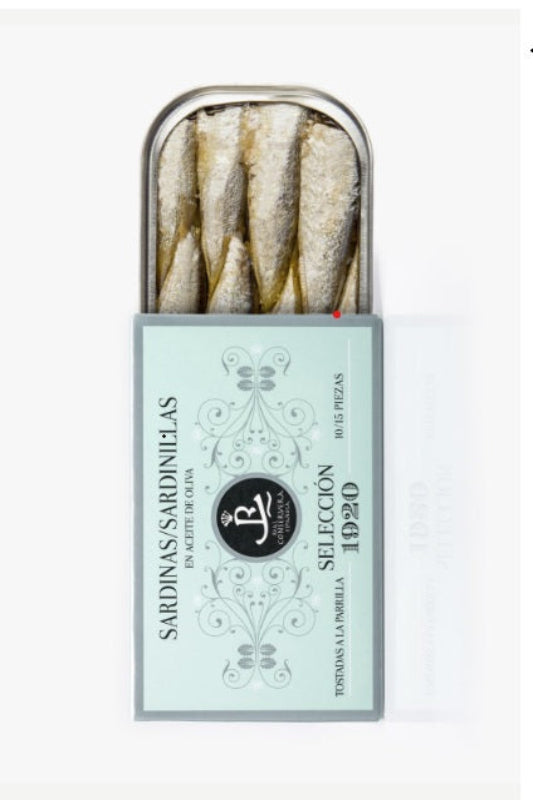Small Sardines in Olive Oil – Selección 1920 by Real Conservera Española