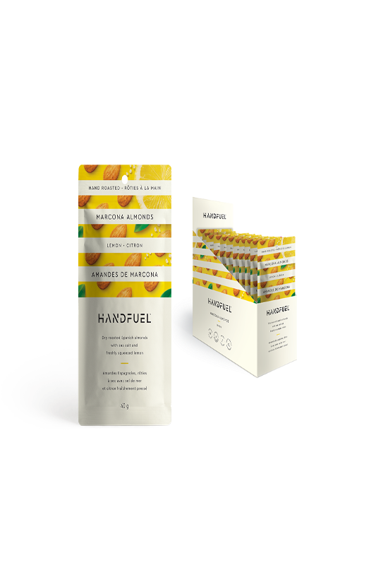 Handfuel Lemon Marcona Almonds 40g