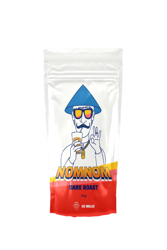 De Mello Nom Nom Dark Roast (Coffee Beans)