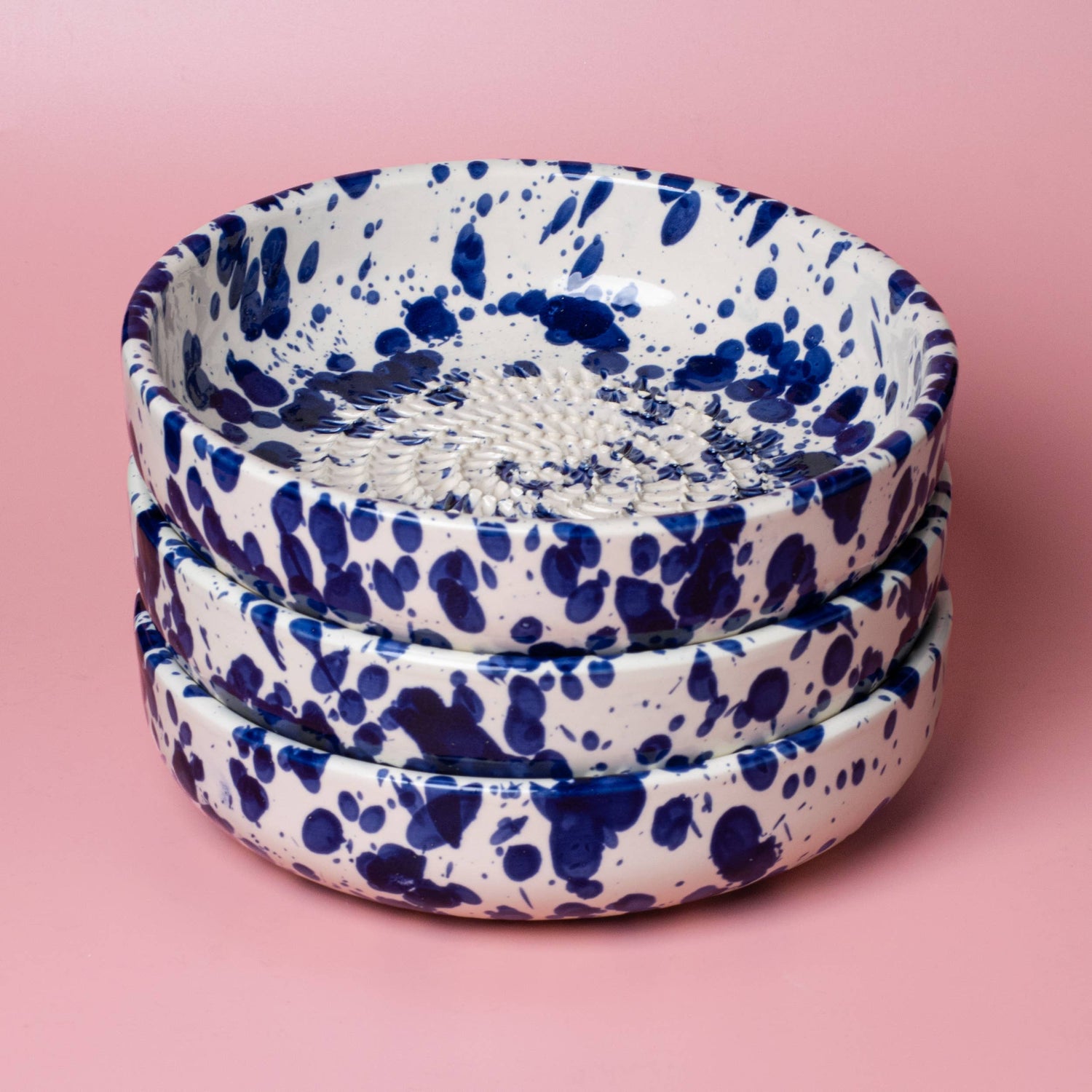 Grater Plate - Large - Ceramic Blue - Persia