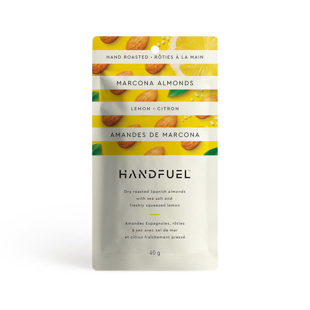 Handfuel Lemon Marcona Almonds 40g