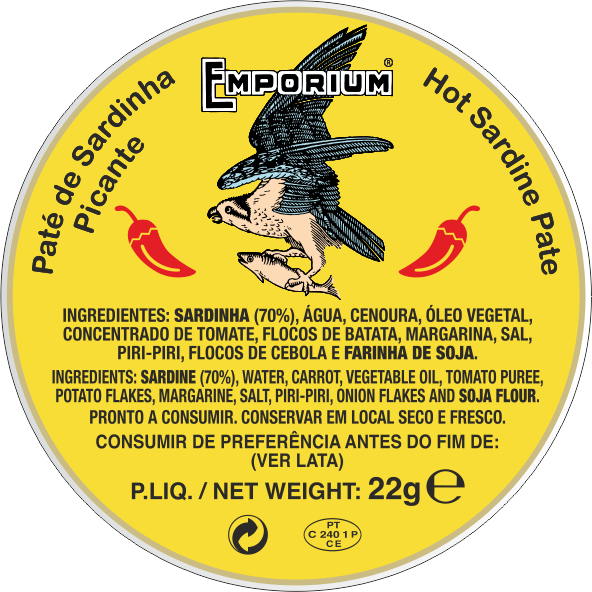 Spicy Sardine Pate Emporium 22gr