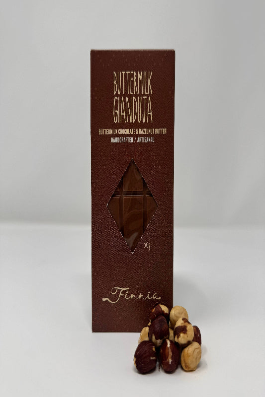 Buttermilk Gianduja Milk Chocolate Bar, Bean to Bar 50g
