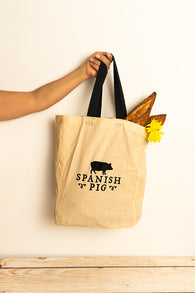 Spanish Pig Tote Bag