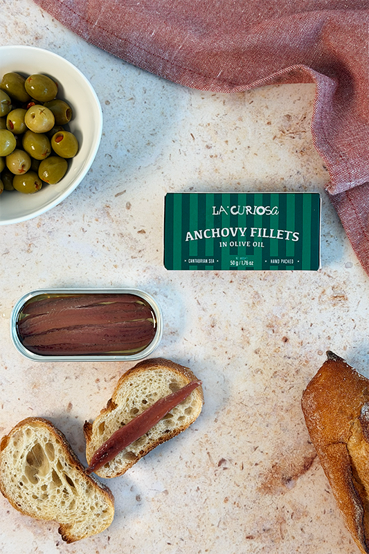 La Curiosa Cantabrian Anchovies- 50g