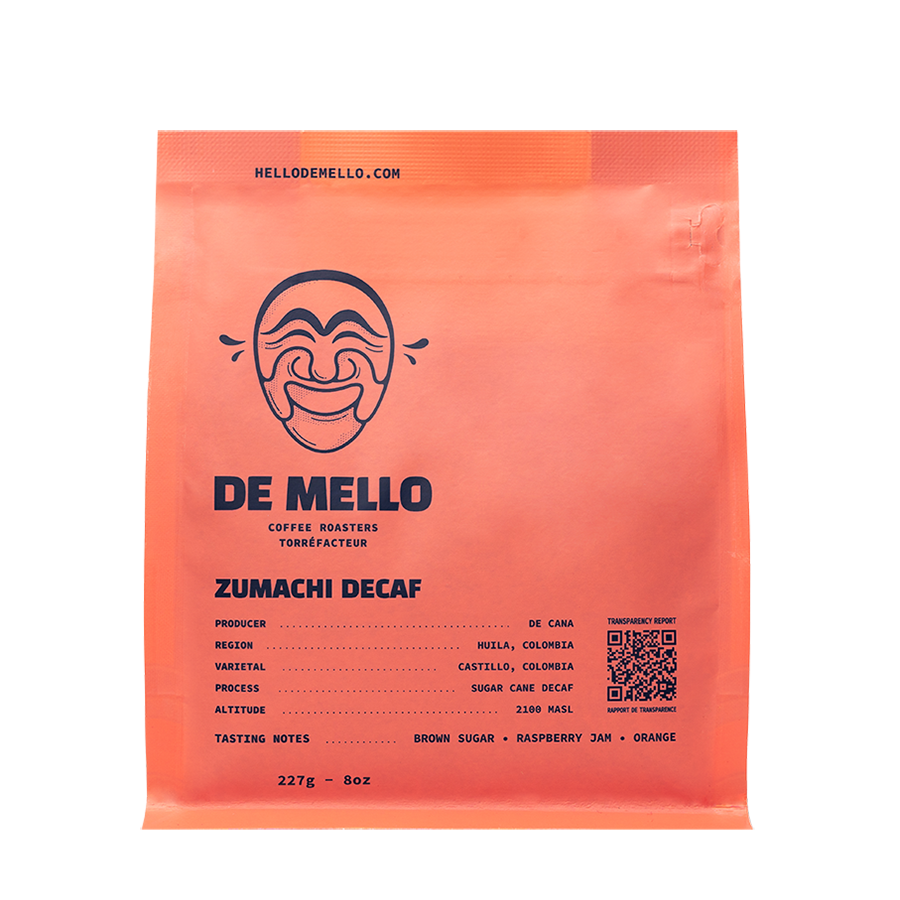 De Mello Zumachi Decaf (Coffee Beans)