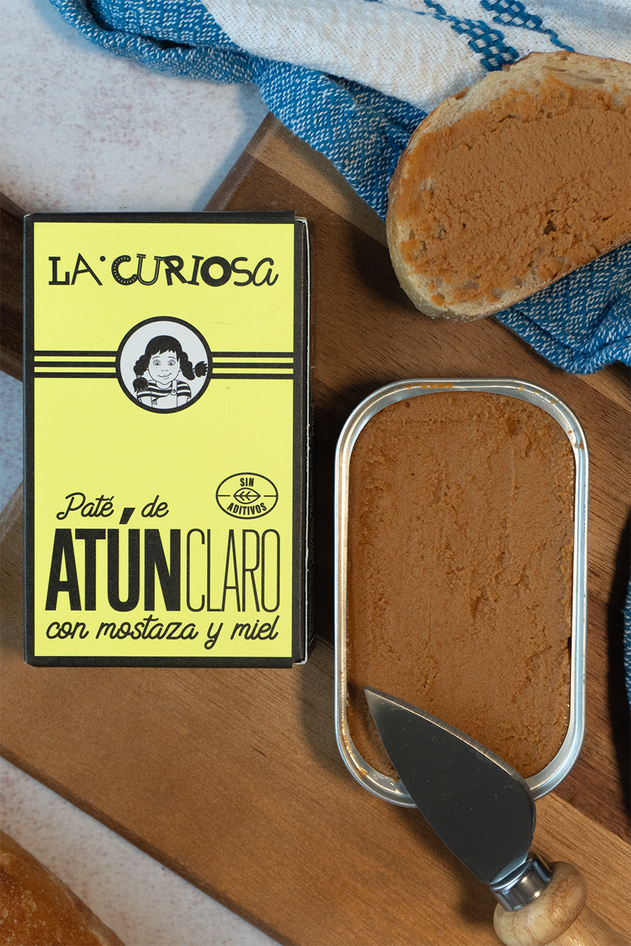 La Curiosa  Tuna Pate w/ Honey & Mustard 80g