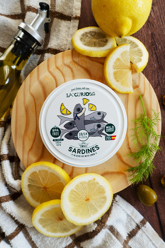 La Curiosa Sardines with Lemon (112g)