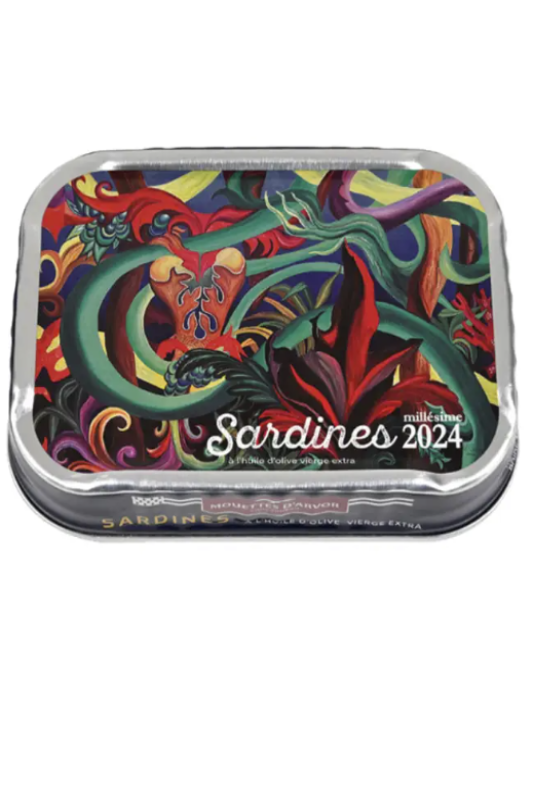 Les Mouettes D'Arvor Sardines Vintage Ville Bleue 2024  (115g)