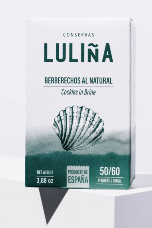 Conservas Luliña Natural Cockles (50-60 Pieces)