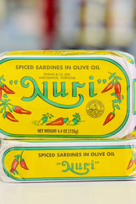 Nuri Spiced Sardines in Olive Oil