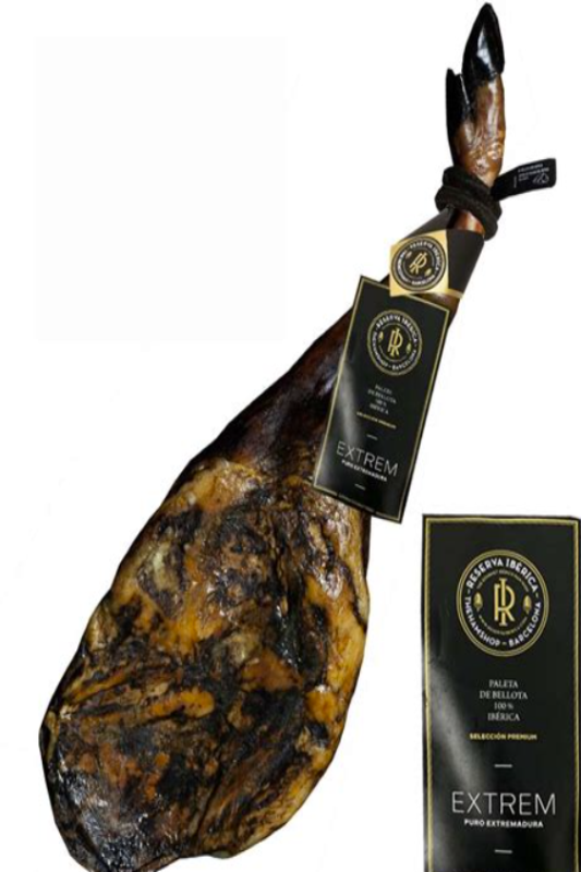 whole iberico de bellota shoulder (paleta) with bone acorn fed