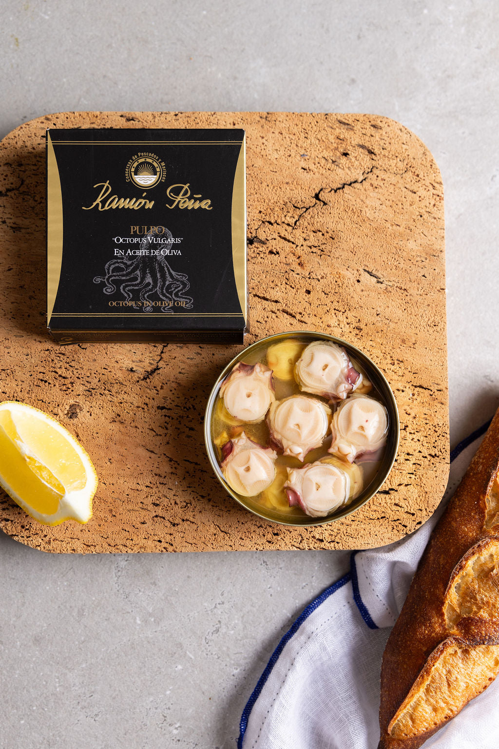 Ramon Pena Octopus with Olive Oil Gold Series 138g