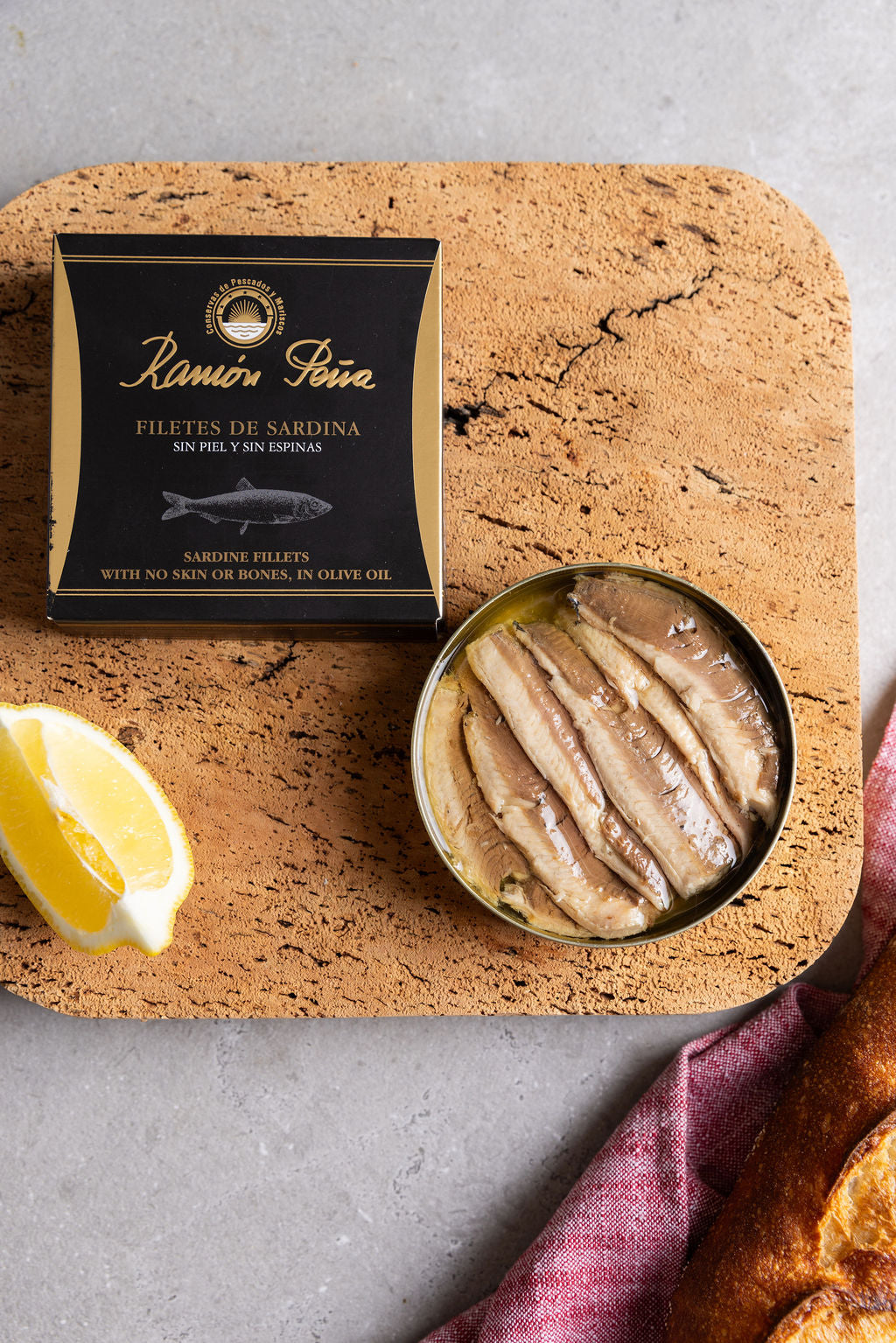 Ramon Pena Sardines in Olive Oil Gold Series- Boneless & Skinless