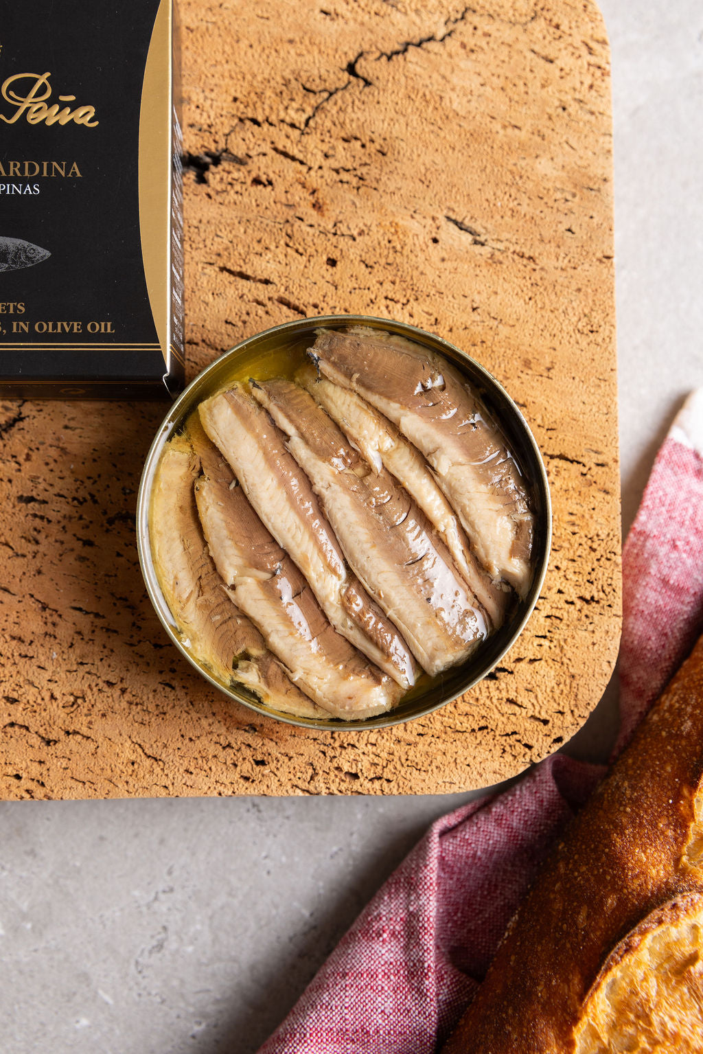 Ramon Pena Sardines in Olive Oil Gold Series- Boneless & Skinless