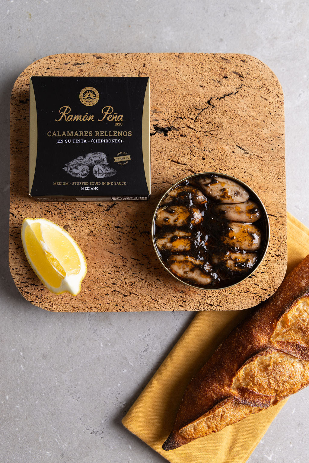 Ramón Peña Squid in Ink Sauce Gold Series 130g