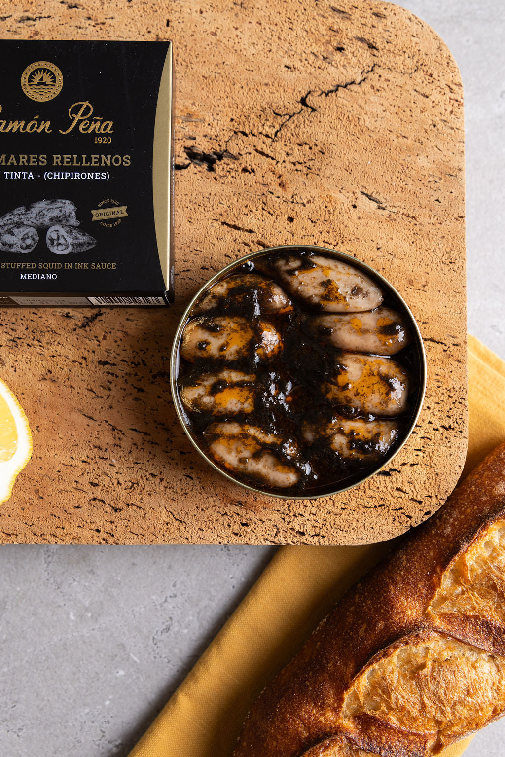 Ramón Peña Squid in Ink Sauce Gold Series 130g