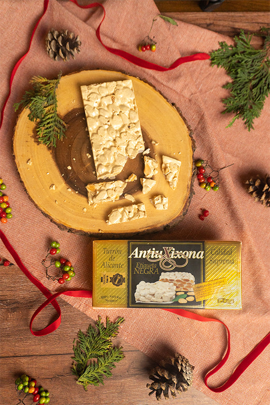 Turrón Alicante DOP Crunchy Duro AntiuXixona, 250g