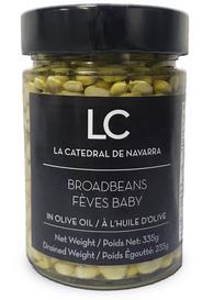 EXTRA FINE BABY BROAD BEANS 335g Jar