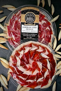 Cebo Ham 50% Iberian - Hand-cut - La Barrica, 90g