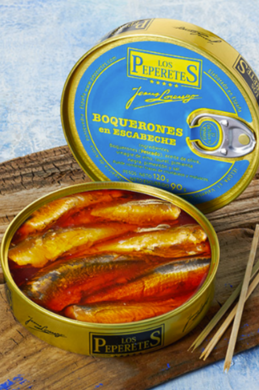 Los Peperetes Pickled Anchovies (Boquerones) 120g