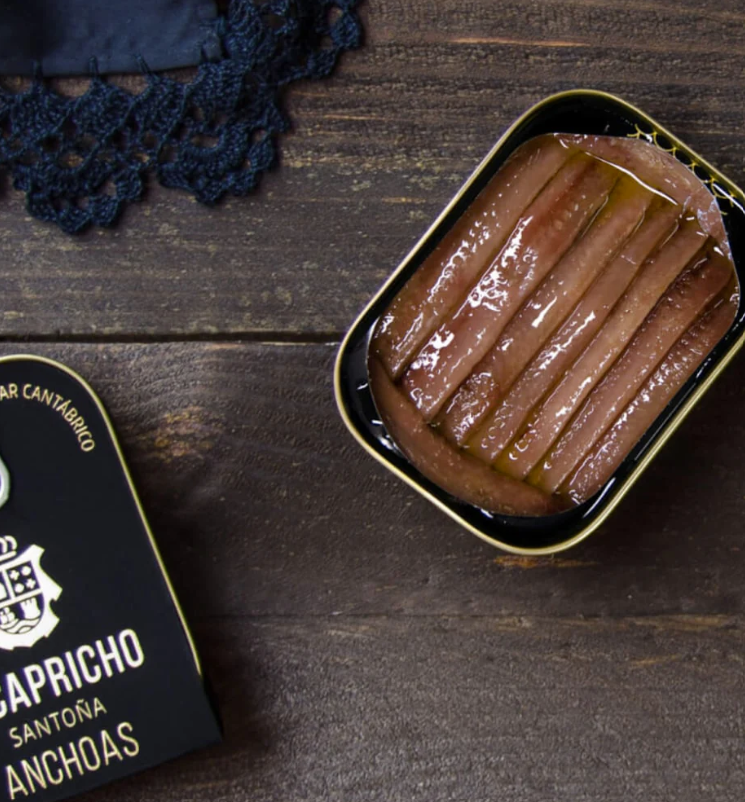 El Capricho Santoña Anchovies in Olive Oil