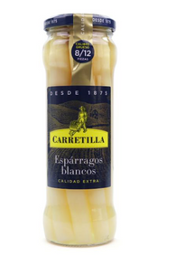 Carretilla White Asparagus, 325g (5-7 units)