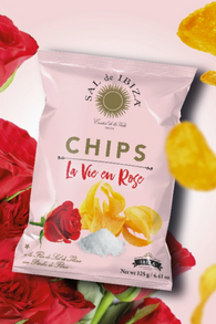 Ibizan Salt Chips Potatoes with Rose Scent 125g