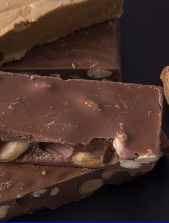 Turrón Chocolate with almonds AntiuXixona, 200g