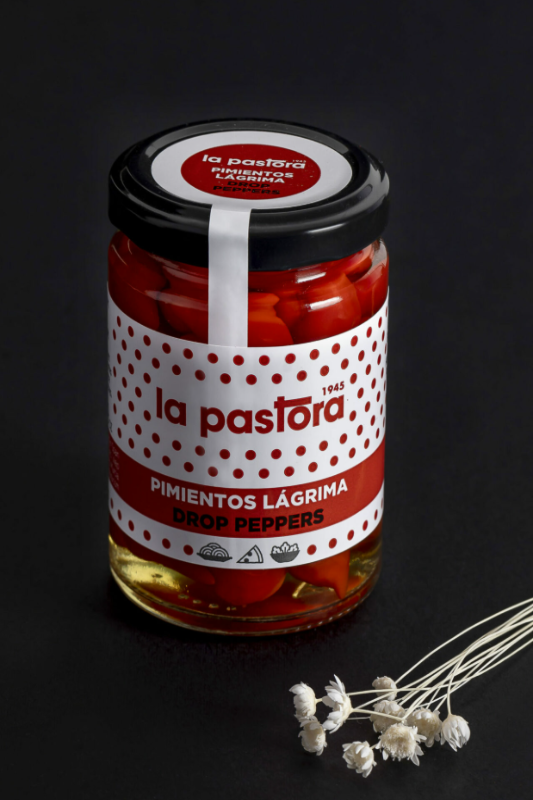 La Pastora Tear Drop Pepper Jar - 122 gr net