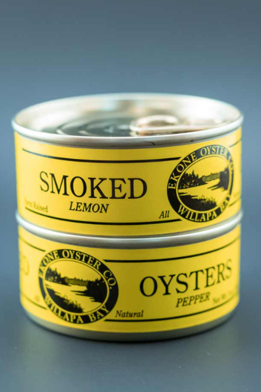 Ekone Oyster Co. Lemon Pepper Smoked Oysters