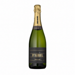 Entre Vinyes Funàmbul Brut Nature Cava bottle on white background