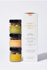 Fancy Cocktail Nuts Co. Trio Box for Wine