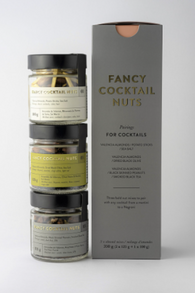 Fancy Cocktail Nuts Trio for Cocktails