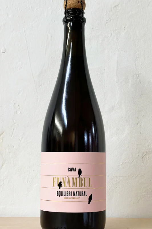 2019 Cava Entre Vinyes 'Funambul' Brut Nature Rosat