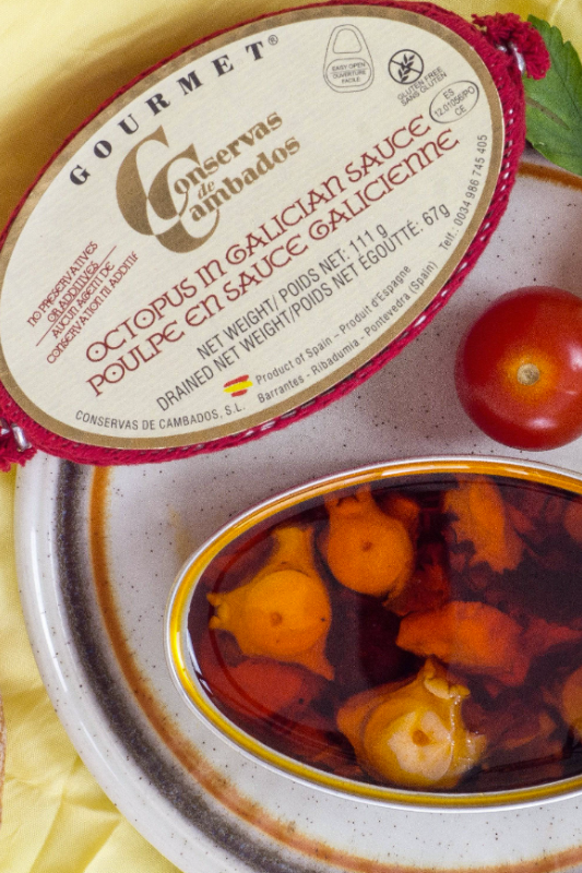 Cambados Octopus in Galician Sauce