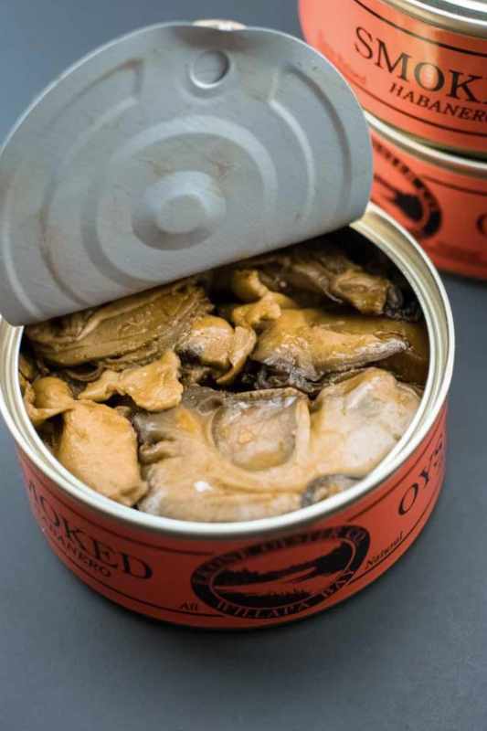 Ekone Oyster Co. Habanero Smoked Oysters wo