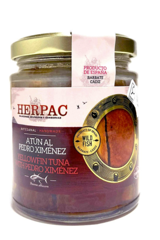 Herpac Yellowfin Tuna with Pedro Ximénez – 250g