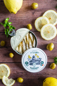 La Curiosa Sardines with Lemon (112g)