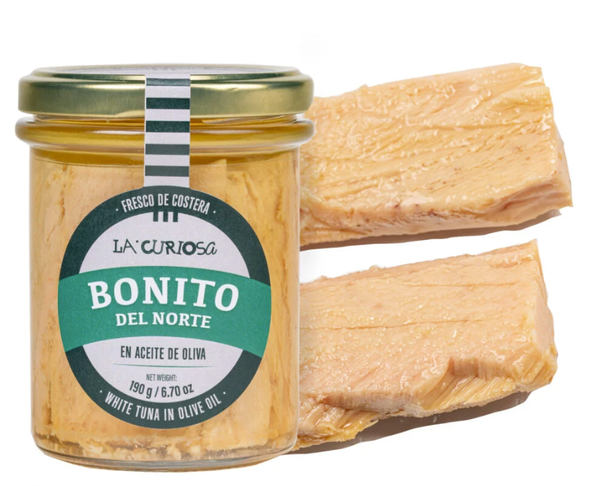 La Curiosa White Tuna in Olive Oil | 2025 Coastal Catch (Bonito del Norte) 190t