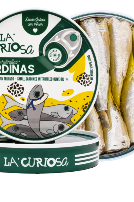 La Curiosa Sardines in Truffle Oil