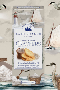 Lady Joseph Crackers with Brittany Sea Salt & Olive Oil