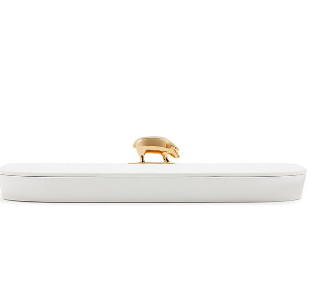 Golden Pig Lladró Tray-  Canadian Exclusive to Spanish Pig